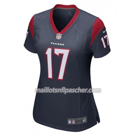 Maillot Houston Texans Brock Osweiler 17 Nike Bleu - Femme